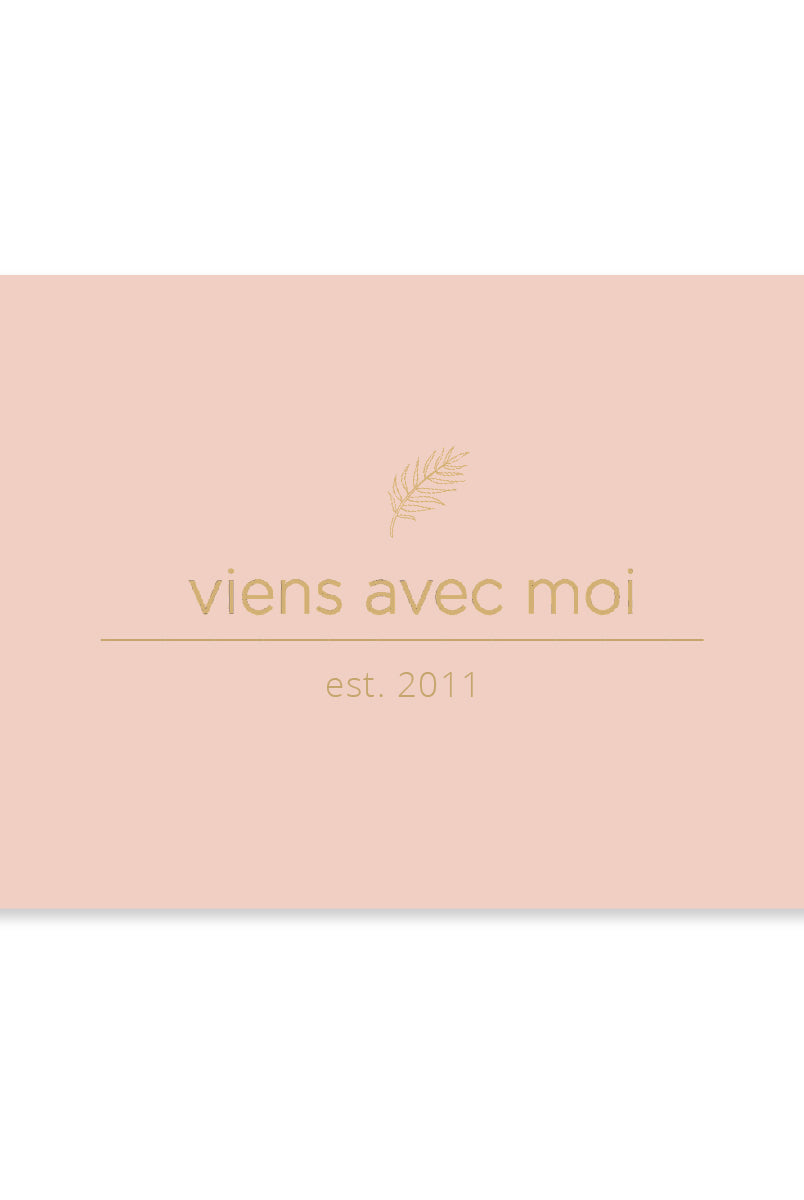 Purchase a gift card for Viens Avec Moi, a Canadian boho clothing boutique store.