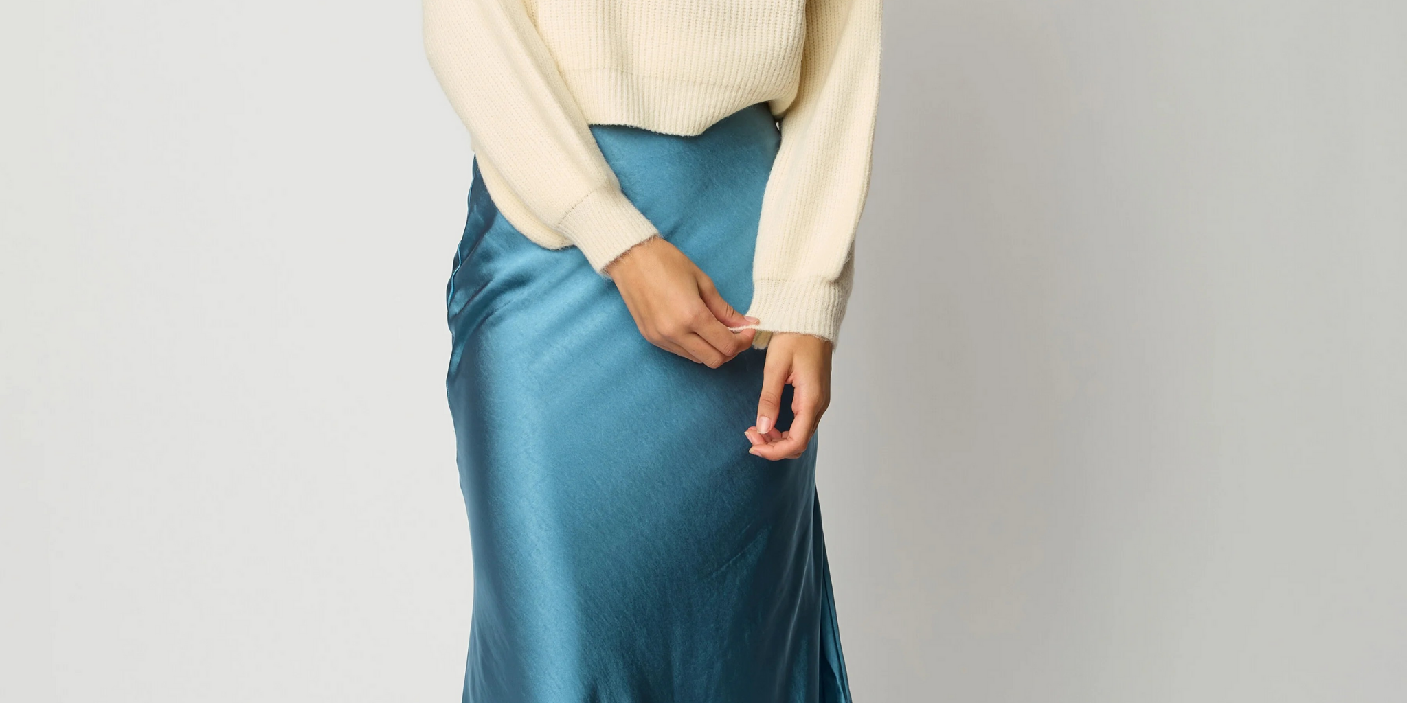 She Pretty in Silk: The Seasonless Staple Skirt